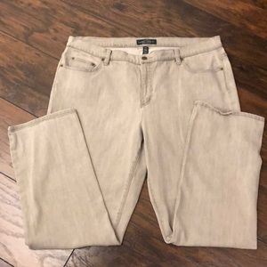 Lauren Ralph Lauren Women's Gray Jeans Size 18W
